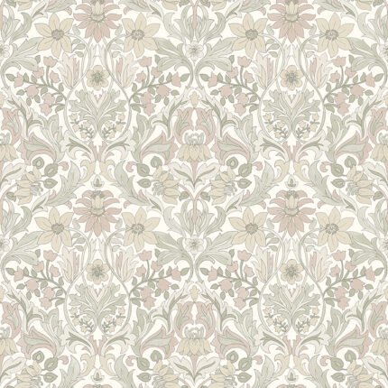 BLOMSTERFRÖJD SOFT MULTI Wallpaper by Schumacher