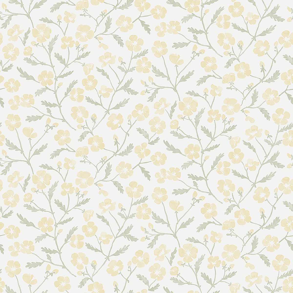 3965.jpg MIRA YELLOW Wallpaper by Schumacher - Image 1