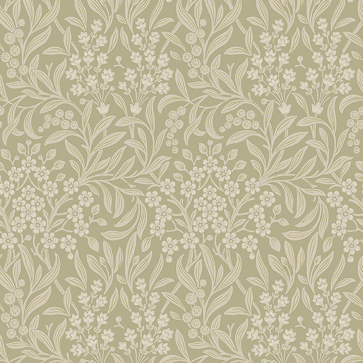 4184.jpg KRYDDHYLLAN SAGE Wallpaper by Schumacher BORÅSTAPETER Wallpaper SCH-4184