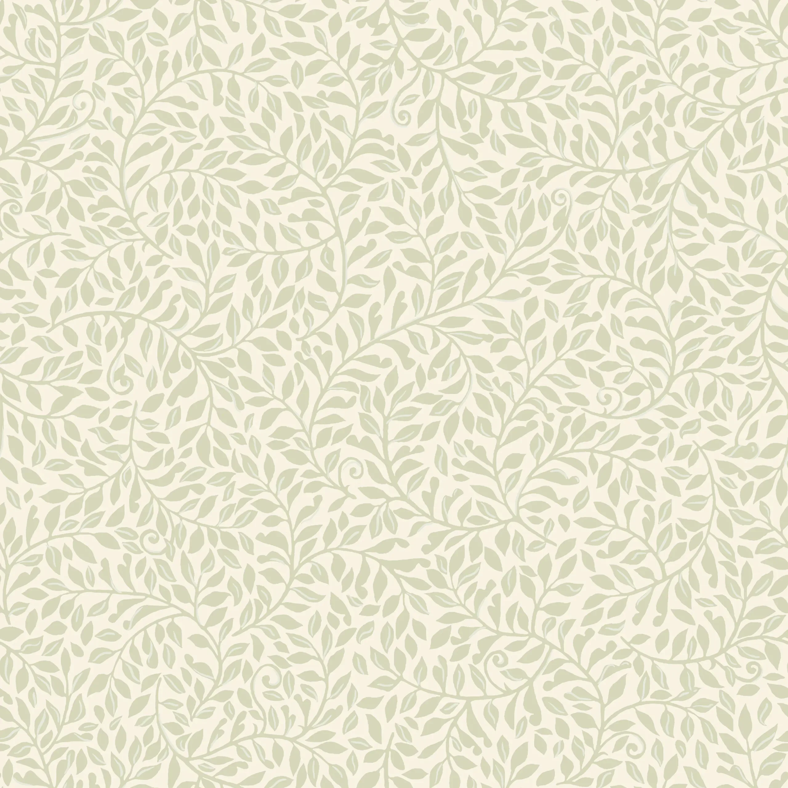 Sigfrid Spring Green Botanical Wallpaper by Sandberg