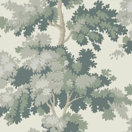 Raphael Green Botanical Wallpaper by Sandberg