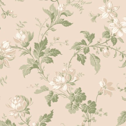 BLOMSLINGA LEAF Wallpaper by Schumacher