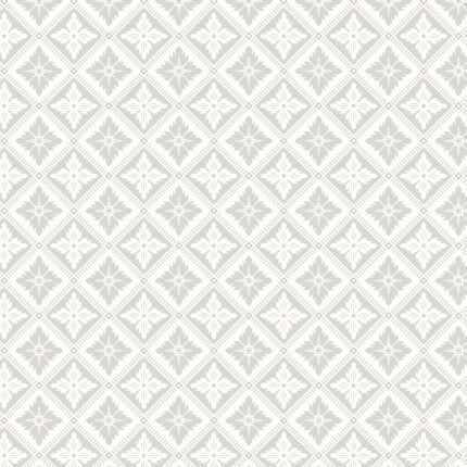 LOKA GREY AND GOLD Wallpaper by Schumacher