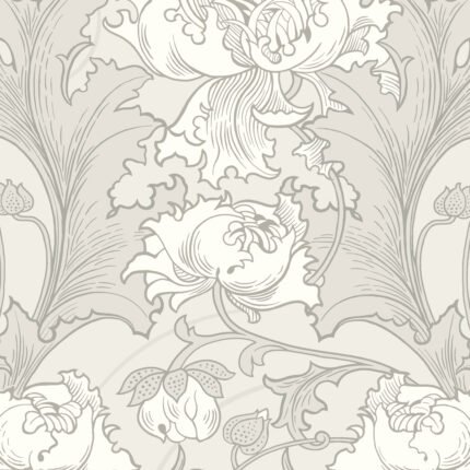 SIRI GREY Wallpaper by Schumacher