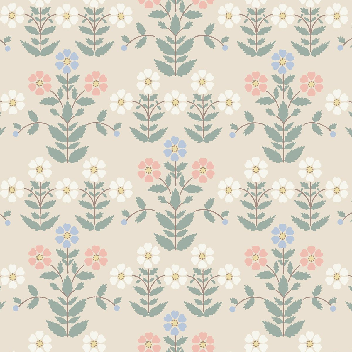 4812.jpg SIPPOR MULTI Wallpaper by Schumacher BORÅSTAPETER Wallpaper SCH-4812