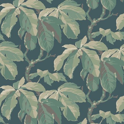 KASTANJ SPRUCE Wallpaper by Schumacher