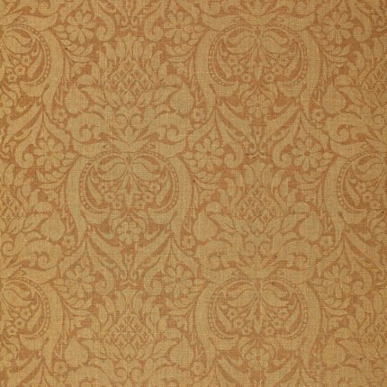 VALENCAY DAMASK CAMEL Wallpaper by Schumacher