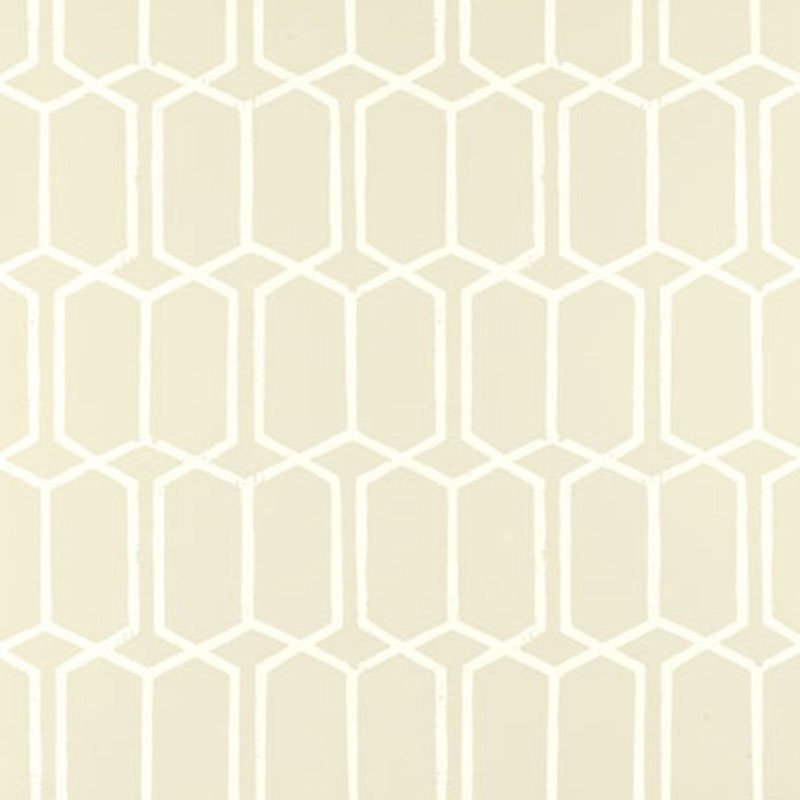 5003283.jpg MODERN TRELLIS ALABASTER Wallpaper by Schumacher - Image 1