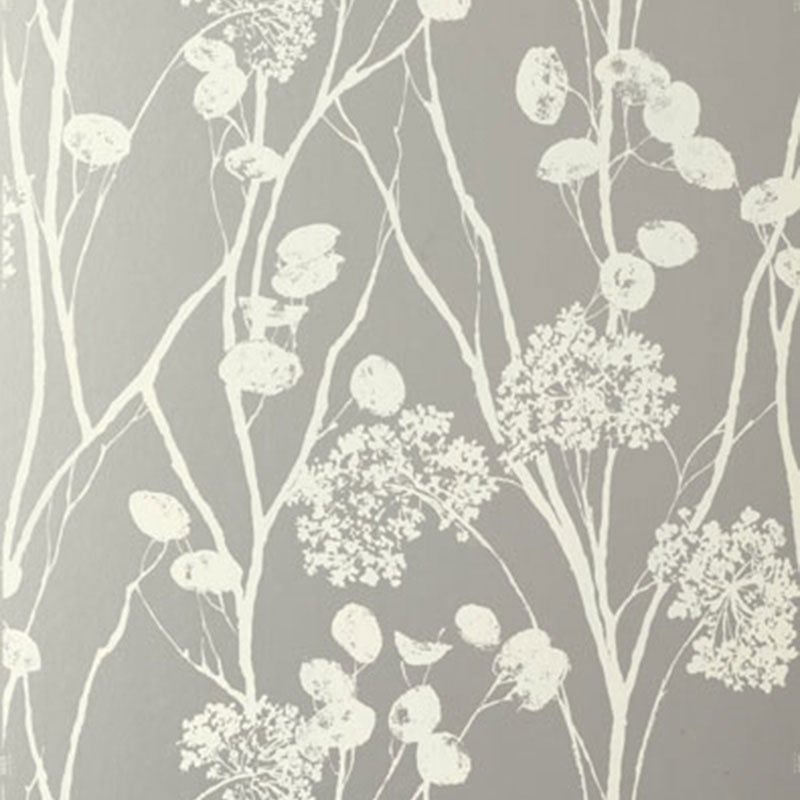 5003330.jpg MOONPENNIES SILVER Wallpaper by Schumacher - Image 1