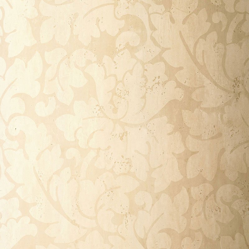 5003690.jpg TOLOMEI DAMASK CREAM Wallcovering by Schumacher - Image 1