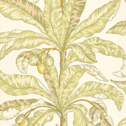 BLAIR HOUSE PALM KIWI Wallpaper by Schumacher