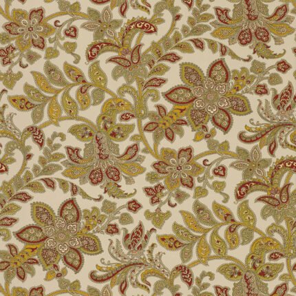 Corsini Paisley PATINA Wallpaper by Schumacher