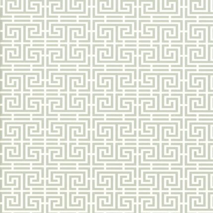 CHINOIS FRET MINERAL Wallpaper by Schumacher Essential Wallpaper SCH-5004161