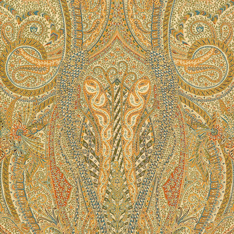5004191.jpg EMILE CACHEMIRE SPICE Wallpaper by Schumacher Palazzo Wallpaper SCH-5004191