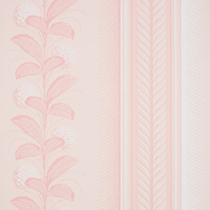 HYDRANGEA DRAPE BLUSH Wallpaper by Schumacher