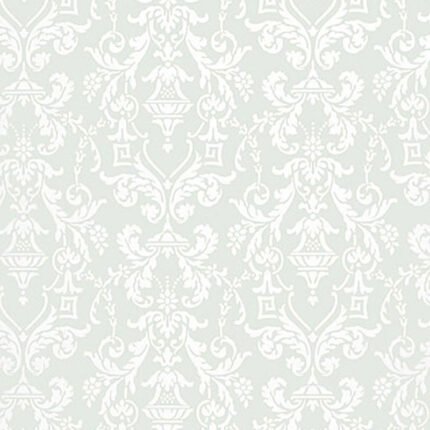 LIDO DAMASK HAZE Wallpaper by Schumacher