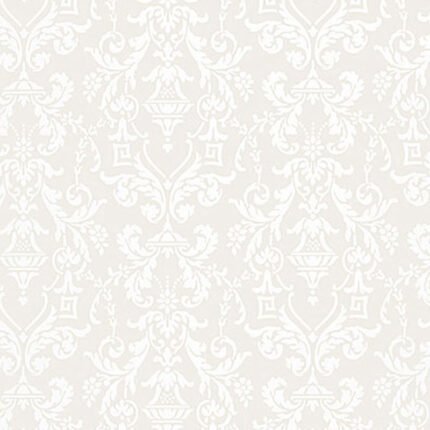 LIDO DAMASK DOVE Wallpaper by Schumacher