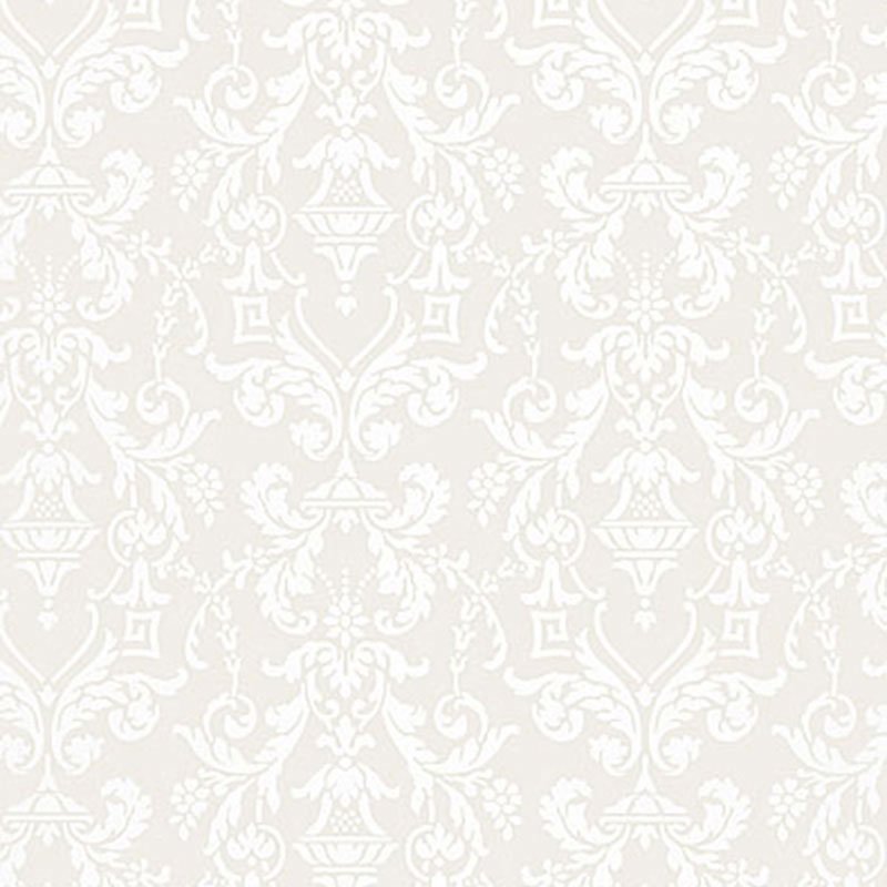 5004483.jpg LIDO DAMASK DOVE Wallpaper by Schumacher - Image 1