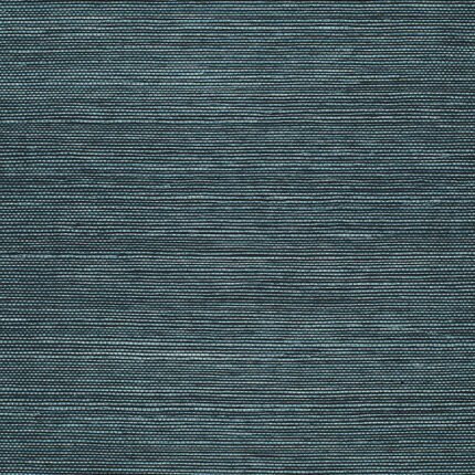HARUKI SISAL PEACOCK Wallpaper by Schumacher