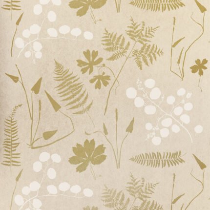 MODERN BOTANICAL PARCHMENT Wallcovering by Schumacher