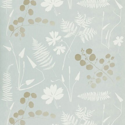 MODERN BOTANICAL SLATE Wallcovering by Schumacher