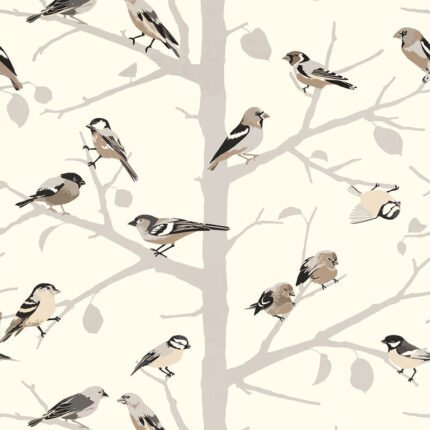 A-twitter WINTER Wallpaper by Schumacher