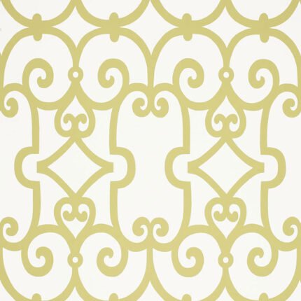 Manor Gate ALOE Wallpaper by Schumacher
