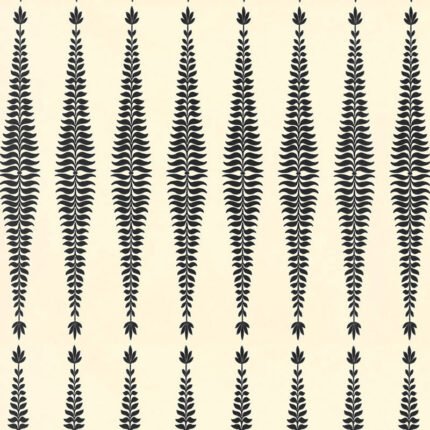 FERN TREE NOIR Wallpaper by Schumacher