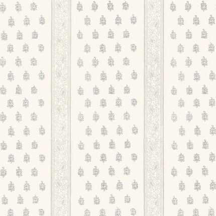 KATSURA STRIPE OYSTER Wallpaper by Schumacher