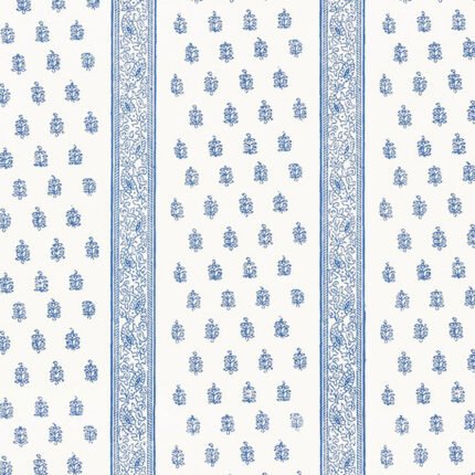 KATSURA STRIPE DELFT Wallpaper by Schumacher