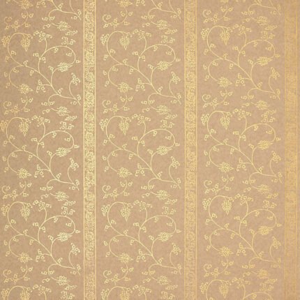 KHANPUR VINE GILT Wallpaper by Schumacher