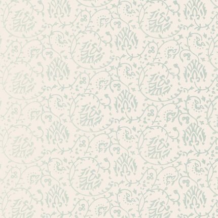 SARANA VINE WATER BLUE Wallpaper by Schumacher