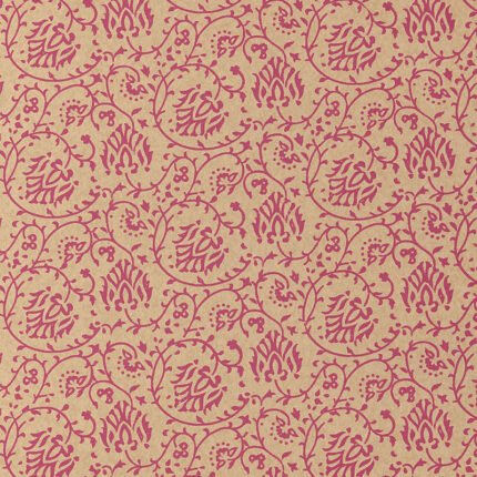 SARANA VINE CERISE Wallpaper by Schumacher