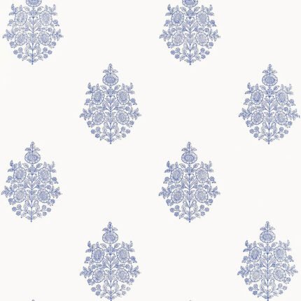 ASARA FLOWER DELFT Wallpaper by Schumacher