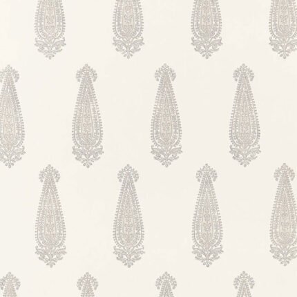 KATARA PAISLEY OYSTER Wallpaper by Schumacher