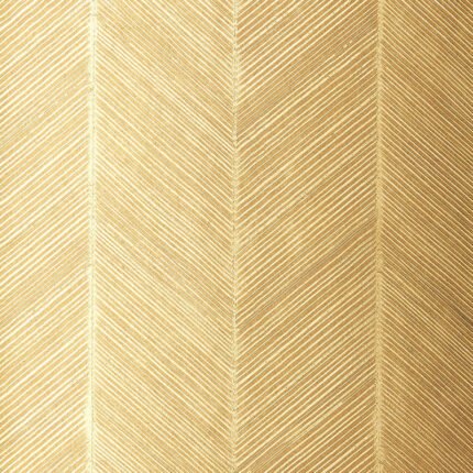 CHEVRON TEXTURE WHITE GOLD Wallcovering by Schumacher