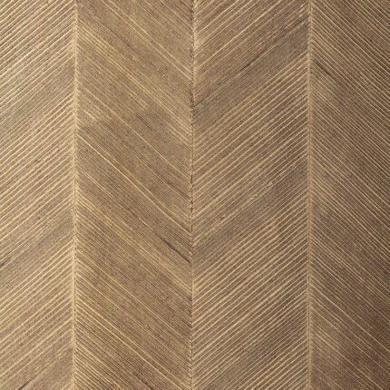 CHEVRON TEXTURE SABLE Wallcovering by Schumacher