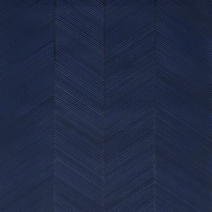 CHEVRON TEXTURE MIDNIGHT BLUE Wallcovering by Schumacher