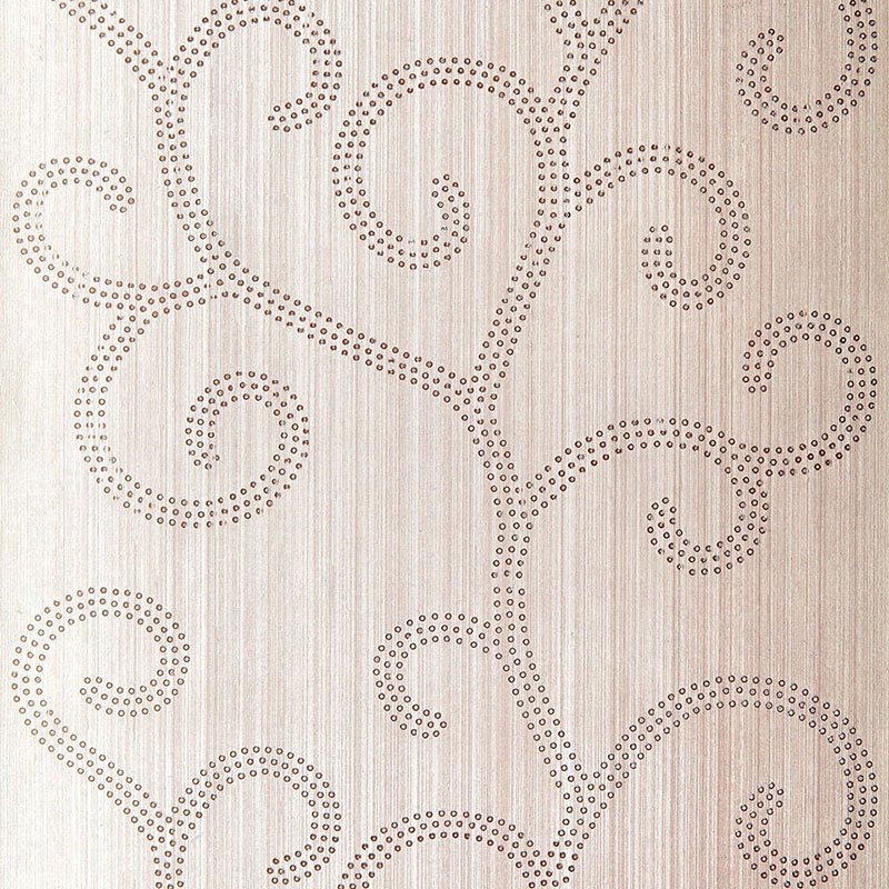 5005700.jpg RAINDROP SCROLL AMETHYST Wallcovering by Schumacher Modern Glamour Wallpaper SCH-5005700