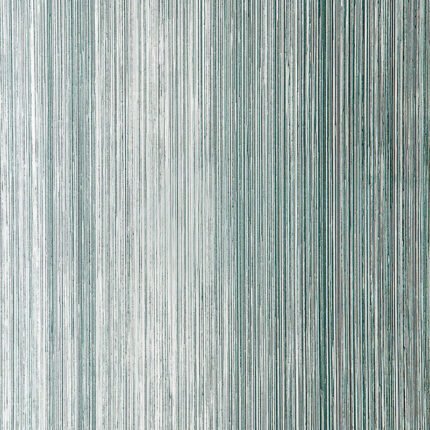 METALLIC STRIE TURQUOISE Wallcovering by Schumacher