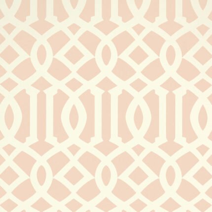 IMPERIAL TRELLIS II BLUSH Wallpaper by Schumacher