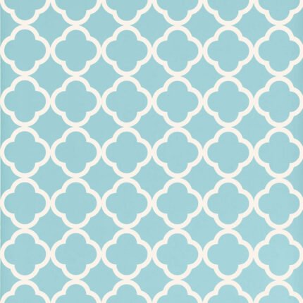 MOROCCO AZURE Wallpaper by Schumacher