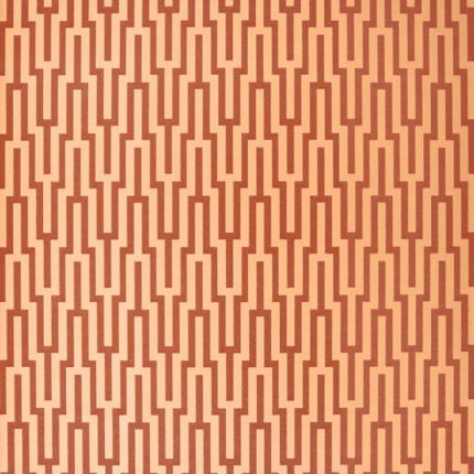 METROPOLITAN FRET AMBER Wallpaper by Schumacher