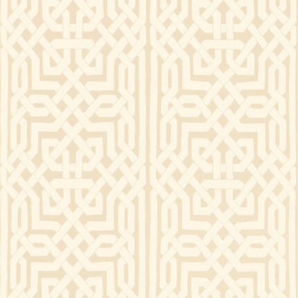 MALAGA FLAX Wallpaper by Schumacher Byzantium Wallpaper SCH-5005930