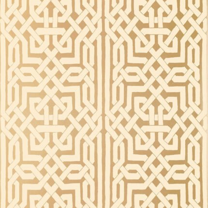 MALAGA GOLD Wallpaper by Schumacher