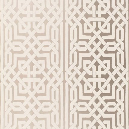 MALAGA SILVER Wallpaper by Schumacher Byzantium Wallpaper SCH-5005932