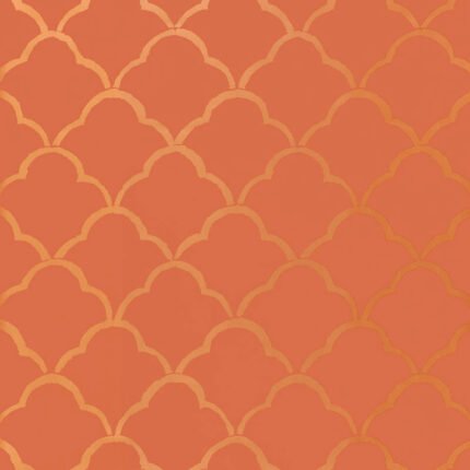 COSTA DEL SOL CINNABAR Wallpaper by Schumacher