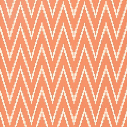 KASARI IKAT TERRA COTTA Wallpaper by Schumacher
