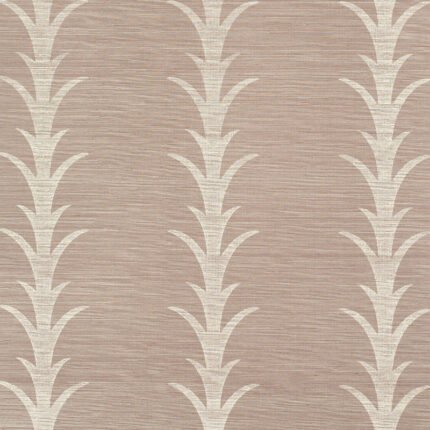 ACANTHUS STRIPE SISAL HAZE Grasscloth Wallcovering by Schumacher