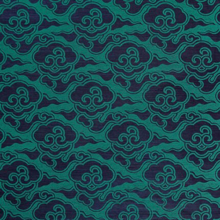 CIRRUS CLOUDS PLUME Grasscloth Wallcovering by Schumacher